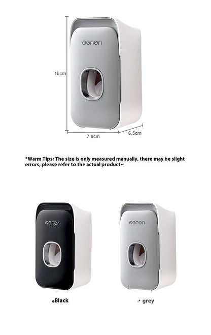 Automatic Toothpaste Dispenser Wall-Mounted Bathroom