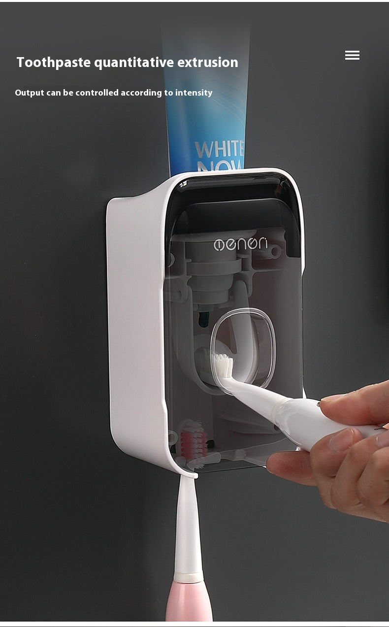 Automatic Toothpaste Dispenser Wall-Mounted Bathroom