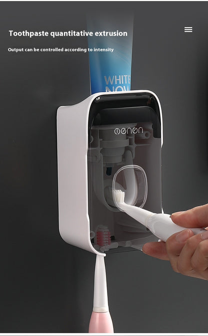 Automatic Toothpaste Dispenser Wall-Mounted Bathroom