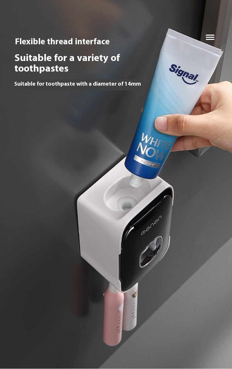 Automatic Toothpaste Dispenser Wall-Mounted Bathroom