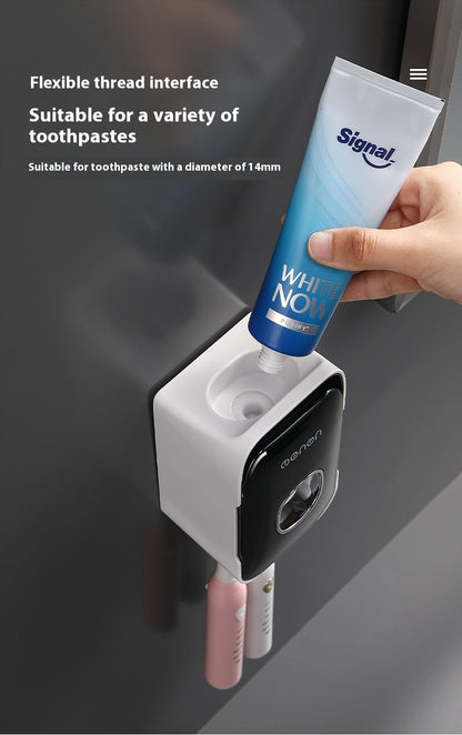 Automatic Toothpaste Dispenser Wall-Mounted Bathroom