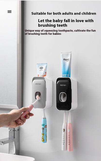 Automatic Toothpaste Dispenser Wall-Mounted Bathroom
