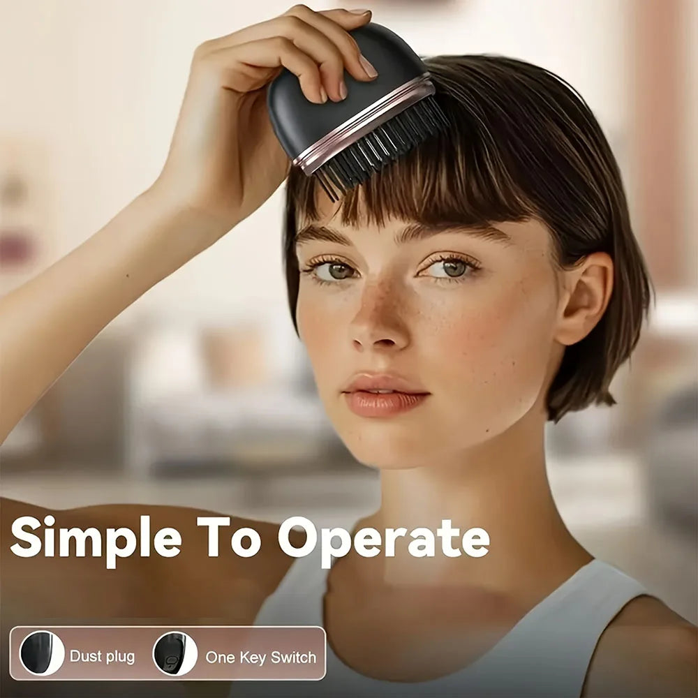 USB Charging Hair Straightener Brush