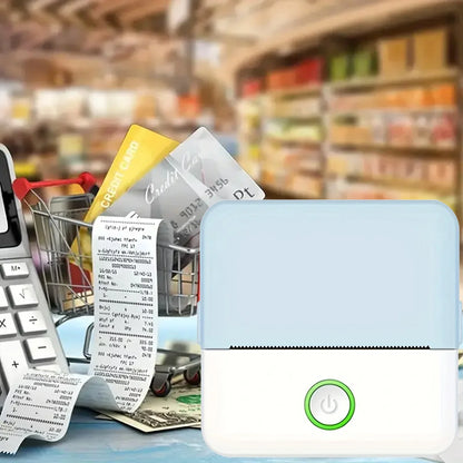 Mini HD Portable Label Thermal Printer Endurance Bluetooth Printer for Student