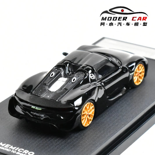 Timemicro TM 1:64 918 Collection Spyder Diecast Model Car
