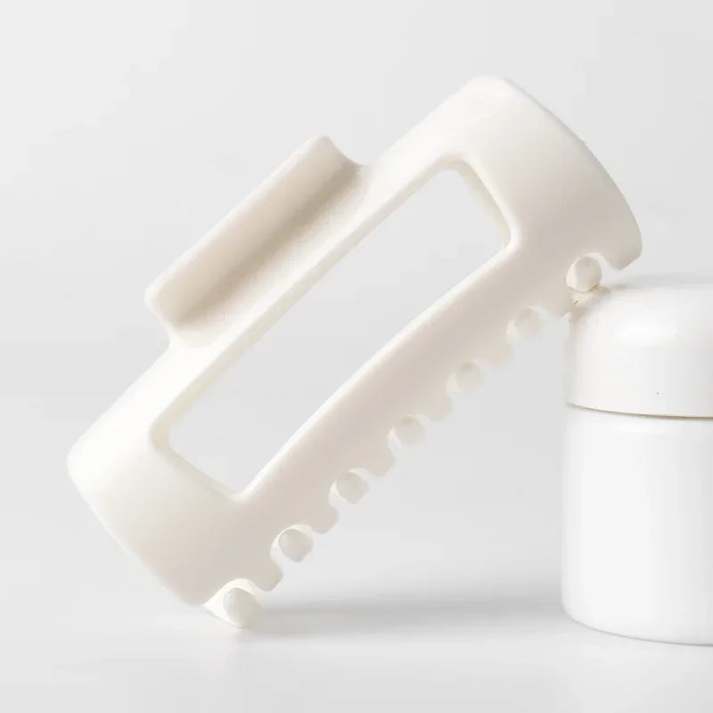 Silicone Flexible Hair Claw Clips, Nonslip Large Bendable Claw Clip