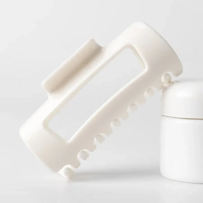 Silicone Flexible Hair Claw Clips, Nonslip Large Bendable Claw Clip