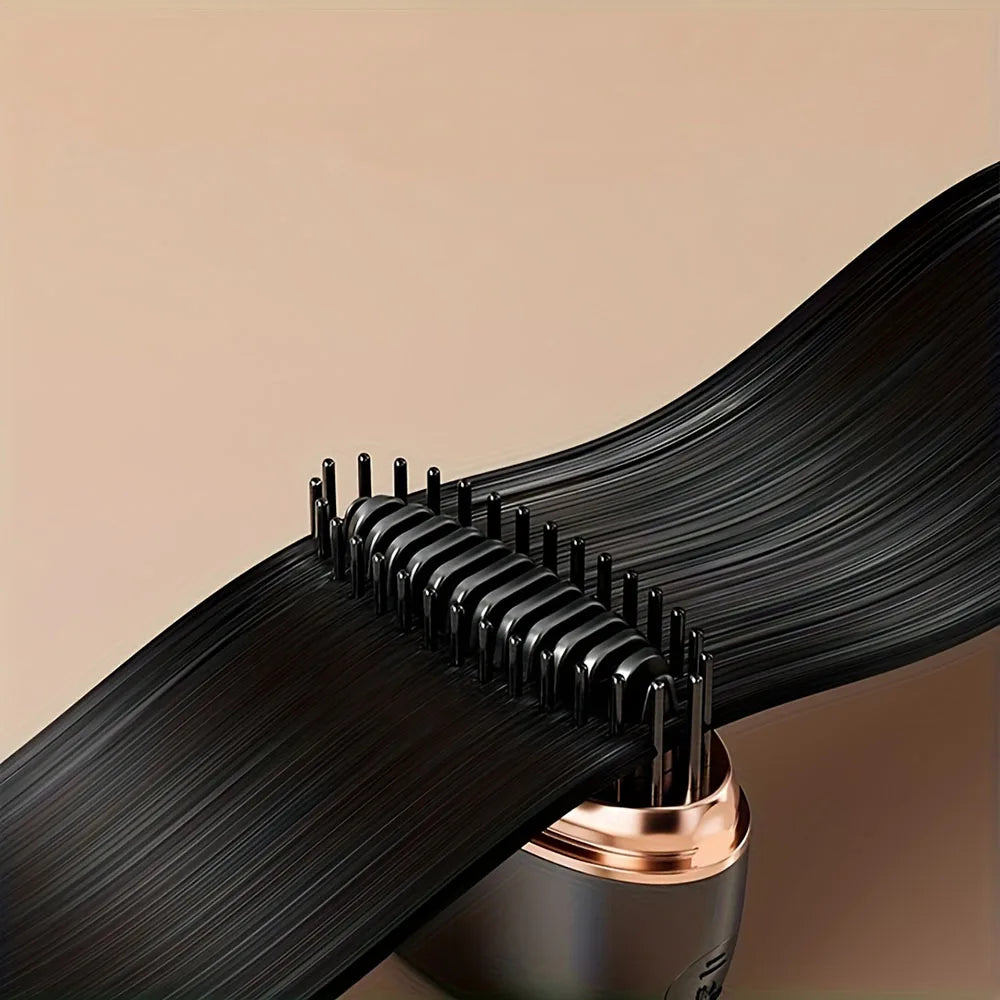 USB Charging Hair Straightener Brush