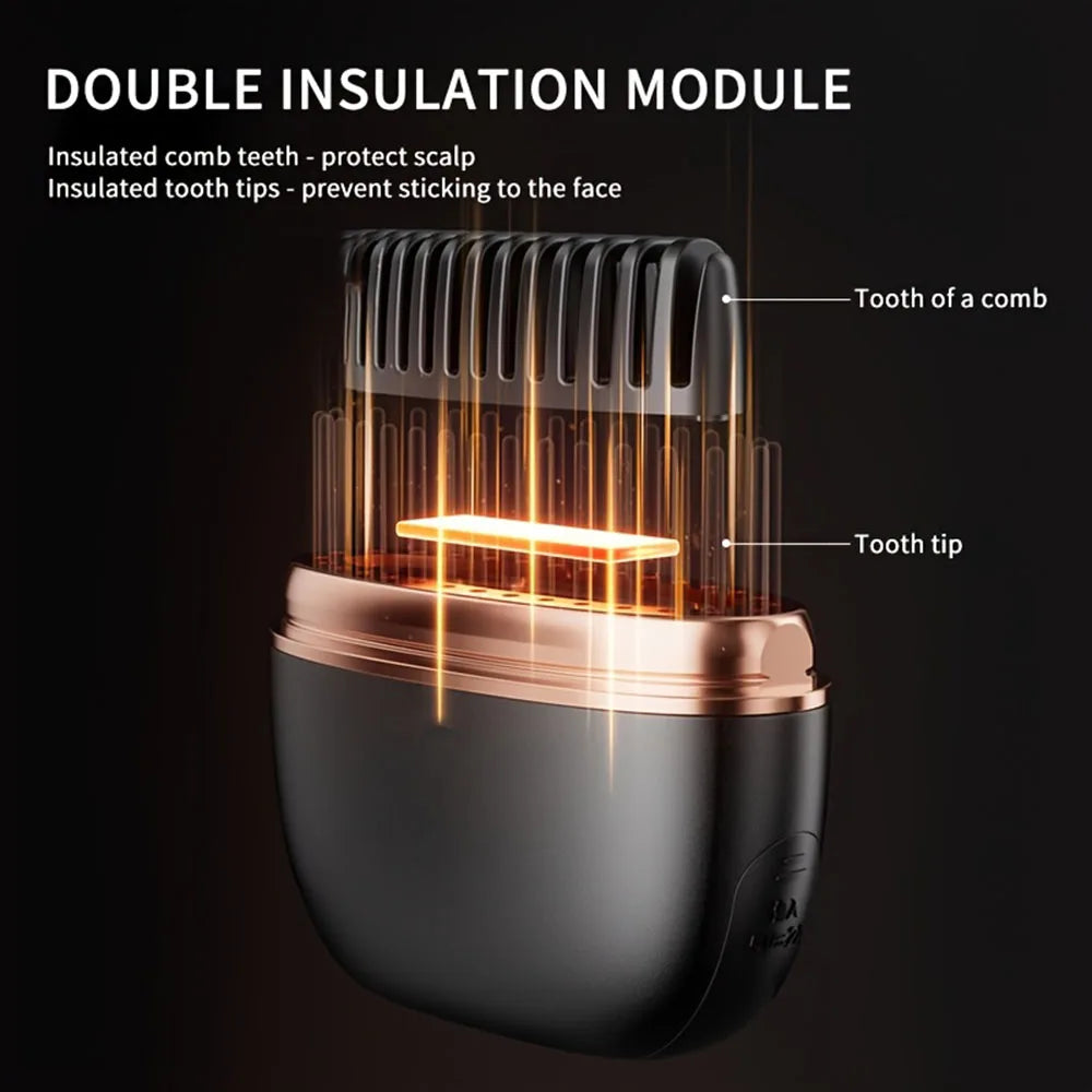 USB Charging Hair Straightener Brush