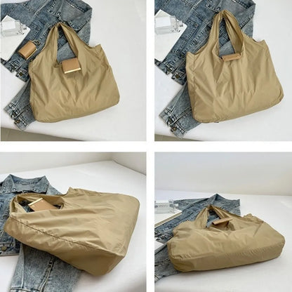 Mini Keychain Tote Bag with Key Ring Foldable
