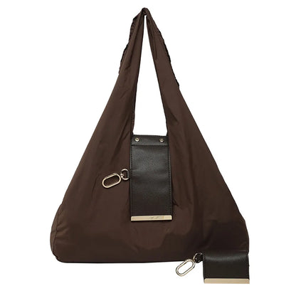Mini Keychain Tote Bag with Key Ring Foldable