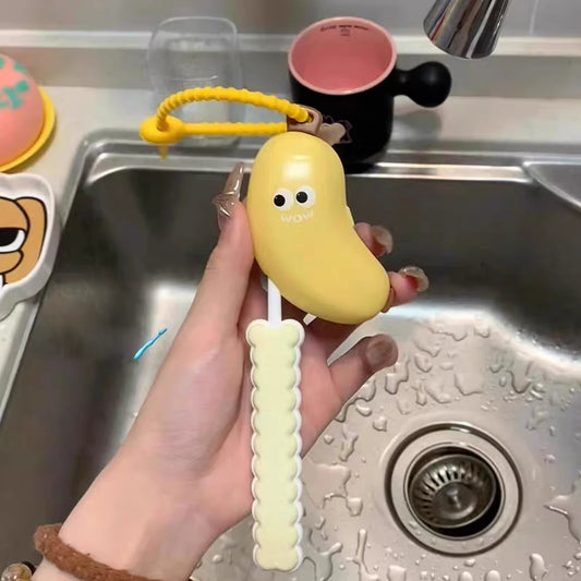 Banana Toothbrush Protective Cap with Toothpaste Storage Box